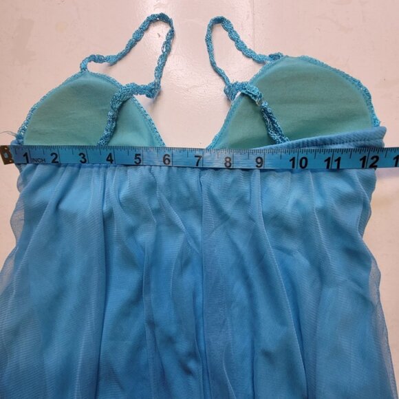 Belly Dance Top Sequin Tank Top Spaghetti Strap Top Tunic Size XS or S - Picture 7 of 9